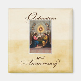 50e Ordination Jubileum Angels at Altar Magneet