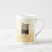 50e Ordination Jubileum Angels at Altar Porselein Kop (Rechts)