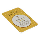 50e Ordination Jubileum Priest Golden Jubilee Magneet (Rechterzijde)