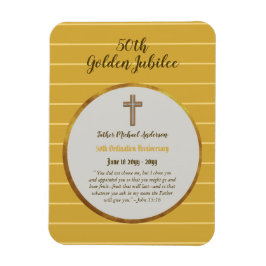 50e Ordination Jubileum Priest Golden Jubilee Magneet