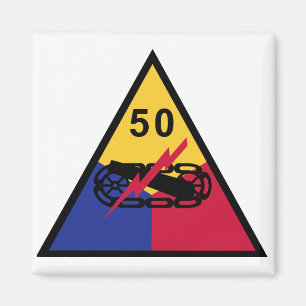 50e pantserdivisie magneet