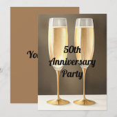 50e partij bij het Jubileum Kaart (Voorkant / Achterkant)