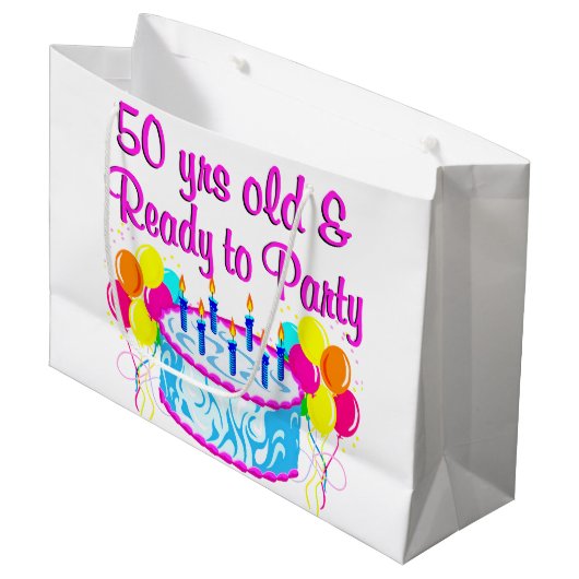 50E PARTIJ DIVA GROOT CADEAUZAKJE (Voorkant Gekanteld)