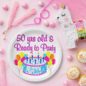 50E PARTIJ DIVA PAPIEREN BORDJE (Feest)