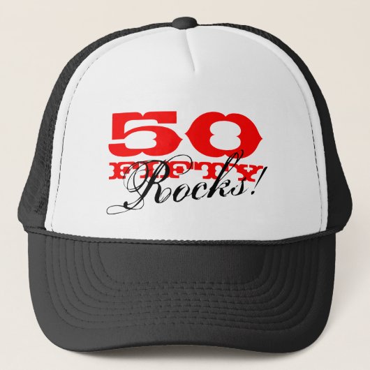 50e pet van de geboorte | Vijftig Rocks! (Voorkant)