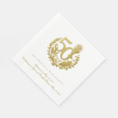 50e priesterwijding Gouden Jubileum Servet (Hoek)