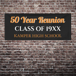 50e Reunion Fun! CUSTOM Reunion banner
