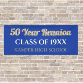 50e Reunion Fun! CUSTOM Reunion banner