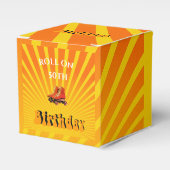 50e Schaats van de vogelgriffier, geboren in de ja Bedankdoosjes (Voorkant Zijde)