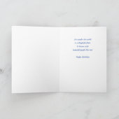 50e schoondochter verjaardag Daisy roze Paarse Kaart (Binnen)