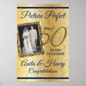 50e schuimplaat van Jubileum Poster (Voorkant)