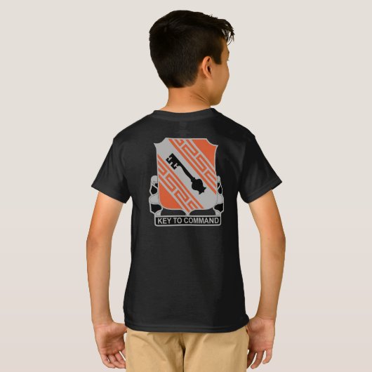 50e signaalbataljon t-shirt (Achterkant volledig)