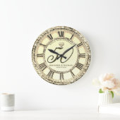 50e Silver Wedding Jubileum Grote klok (Huis)