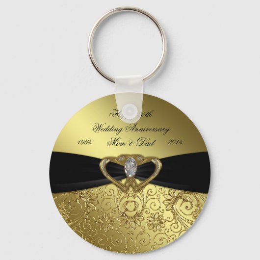 50e Sleutelhanger van het Jubileum van de Golden W (Voorkant)