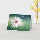 50e Spaanse Anniversario Wedding White Daisies Kaart (Gele Bloem)
