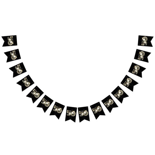 50e spaarboekjes op zwart vlaggetjes (Alle)