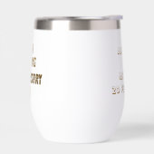 50e trouwdag Gouden typografie Hart (Links)