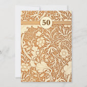 50e trouwdag i kaart (Voorkant)