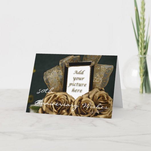 50e trouwdag kaart - personaliseren (Voorkant)