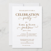 50e TROUWDAg VERJAARDAG VERTIER  Kaart (Voorkant)