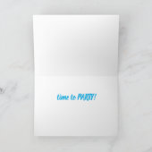 **50e TWEEDE DAG** IS EEN REDEN "VOOR PARTIJ" Kaart (Binnen)