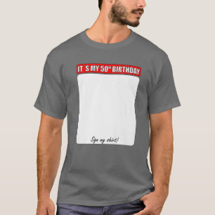 50E TWEEDE DAG MIJN SHIRT ZIEN