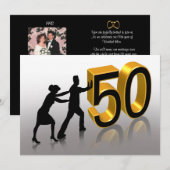 50e uitnodiging van de Partij van de Jubileum (Voorkant / Achterkant)