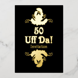 50e uitnodiging van de UFF DA Birthday