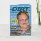 50e uitnodiging van de verjaardag (Voorkant)