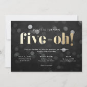 50e Uitnodiging Vijf-oh (Voorkant)