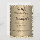 50e uitnodiging voor gouden feestdag (Voorkant)