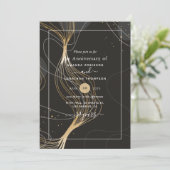 50e uitnodiging voor het Jubileum van het Golden W (Staand voorkant)