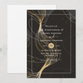 50e uitnodiging voor het Jubileum van het Golden W (Voorkant / Achterkant)