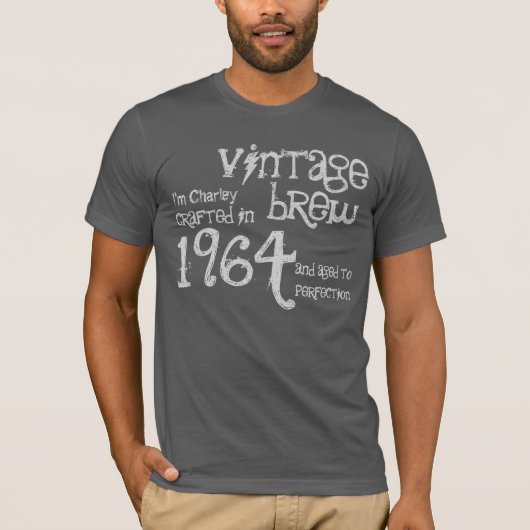 50e verjaardag 1964 of een jaar Brew G203E T-shirt (Voorkant)