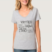 50e verjaardag 1965 of eender welk jaar Brew SILV T-shirt (Voorkant)