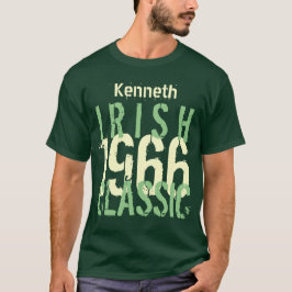 50e verjaardag 1966 Irish Classic Green v5 T-shirt