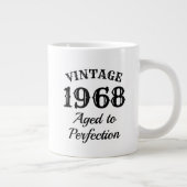 50e verjaardag 1968 extra grote jumbo mok gift (Rechts)