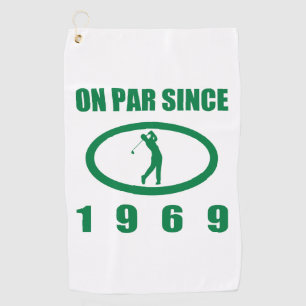 50e verjaardag 1969 voor de Golfers Golfhanddoek