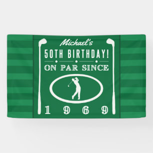 50e verjaardag 1969 voor de Golfers Spandoek