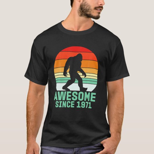  50e verjaardag 1971, Bigfoot 50e verjaardag T-shirt (Voorkant)