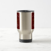 50e verjaardag 1971 rood goud voor haar persoonlij reisbeker (Center)