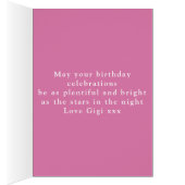 50e verjaardag 1971 roze wit voor haar persoonlijk (Binnen (Rechts))