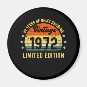 50e verjaardag  1972 beperkte uitgave magneet