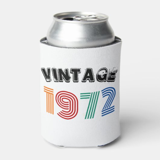 50e  verjaardag 1972 blikjeskoeler (Blikje Voorkant)