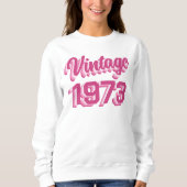 50e verjaardag 1973 Gift Sweatshirt (Voorkant)