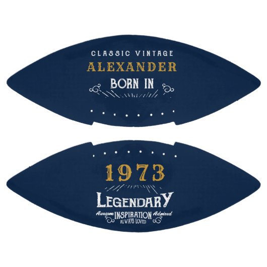 50e verjaardag 1973 monogram legenda american football (Panelen)