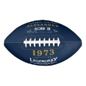 50e verjaardag 1973 monogram legenda american football (Voorkant)
