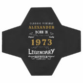 50e verjaardag 1973 Monogram naam Legendary Voetbal (Enkel)