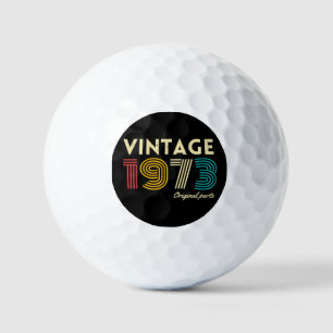 50e verjaardag 1973 Originele onderdelen Golfballen