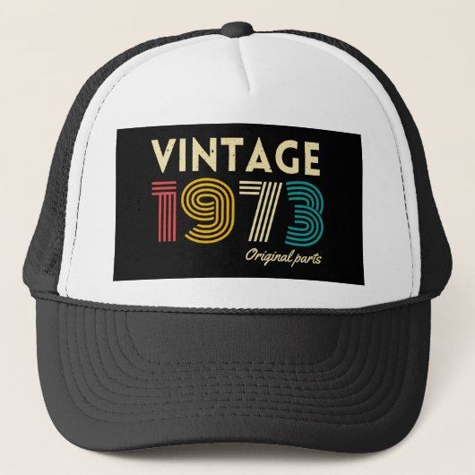 50e verjaardag 1973 Originele onderdelen Trucker Pet (Voorkant)